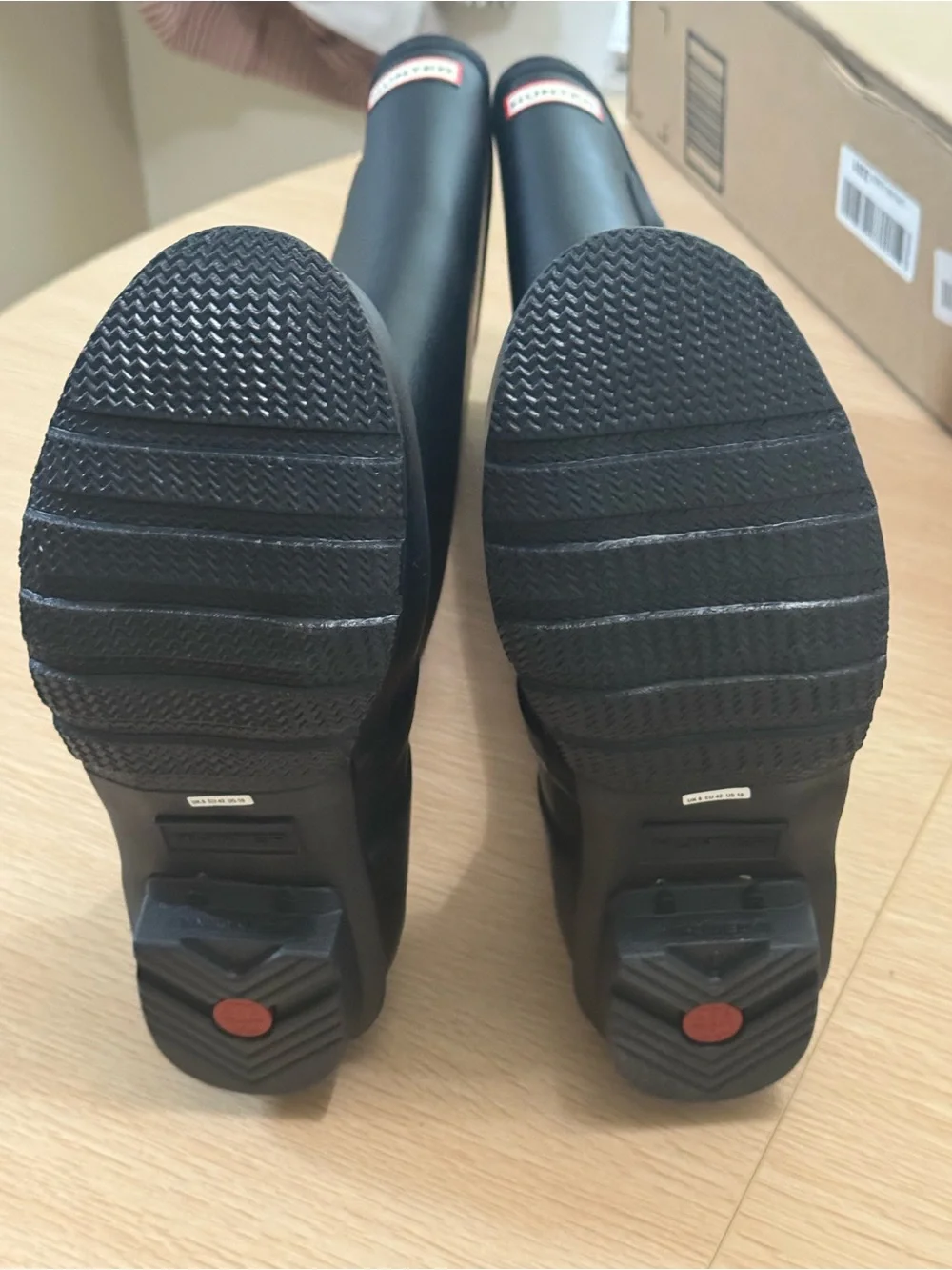 Hunter Matte Black Tall Waterproof Boots